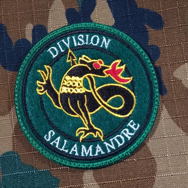 División Multinacional "Salamandre" Bosnia-Herzegovina 80mm velcro