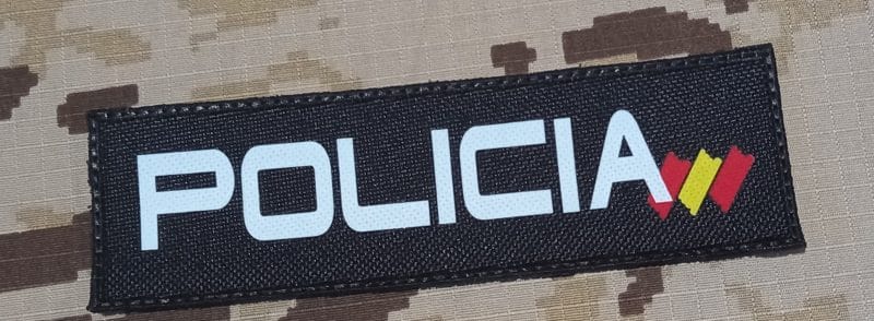 PARCHE POLICIA NACIONAL CNP PECHO 140mmx40mm VELCRO