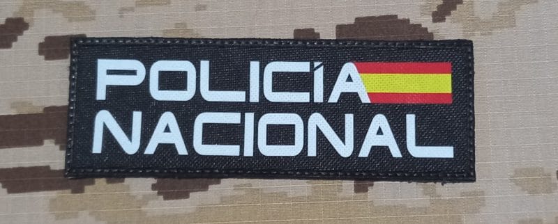 PARCHE POLICIA NACIONAL CNP PECHO 140mmx50mm VELCRO