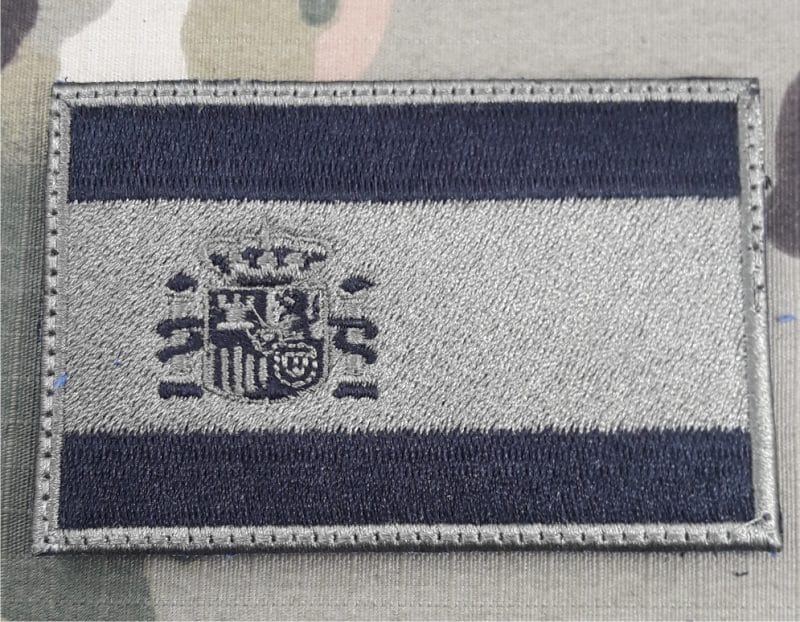 PARCHES BANDERA DE ESPAÑA BOSCOSO VELCRO 90X60mm