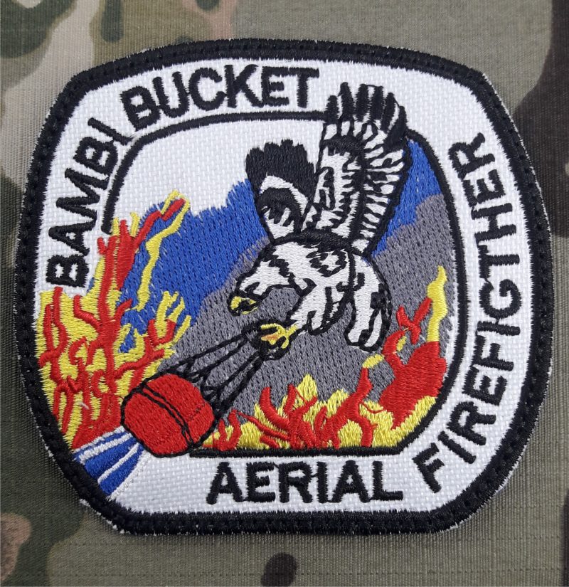 PATCH BAMBI BUCKET VELCRO 90X80mm