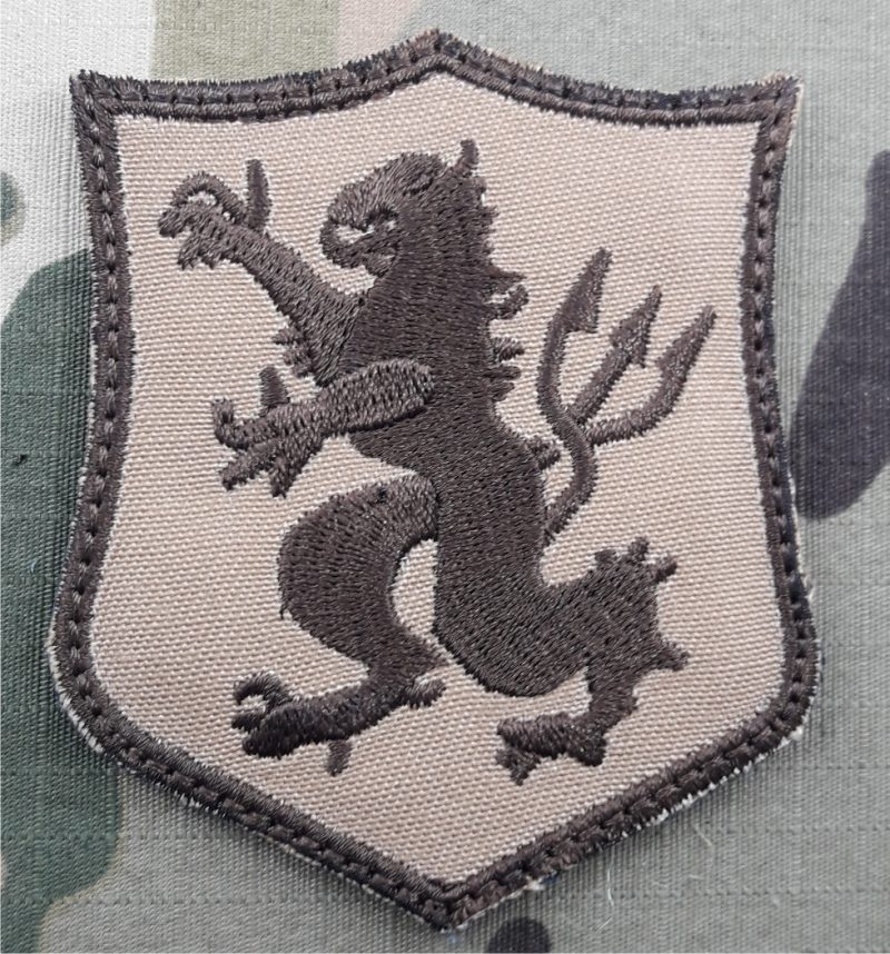 PATCH NAVY SEALS ,SIX TEAM DEVGRU DESERT VELCRO 80X60MM