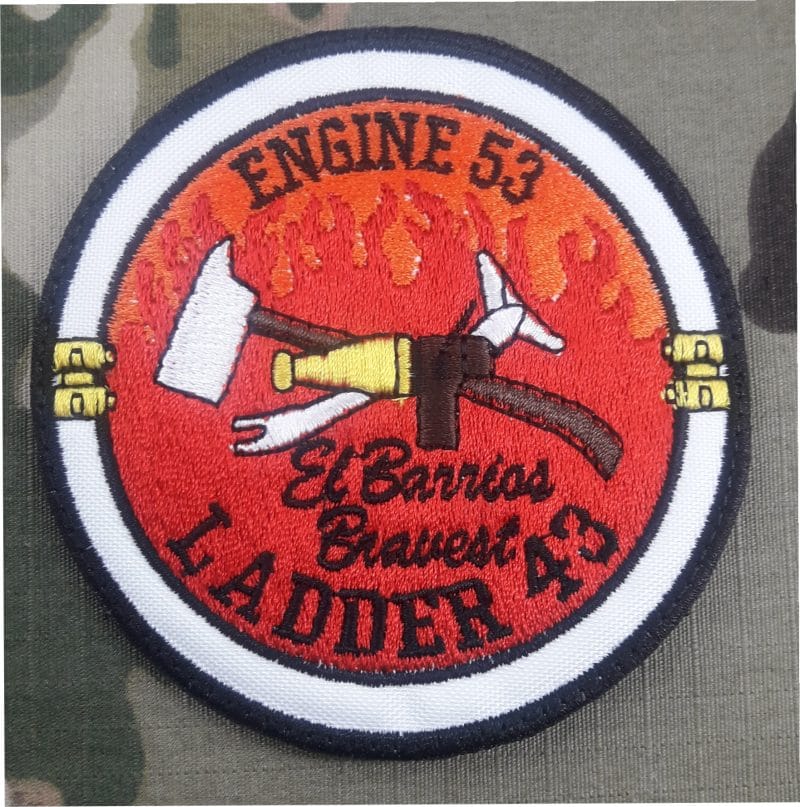 PATCH SEAL TEAM Operation Red Wings Lone Survivor VELCRO 80x80mm