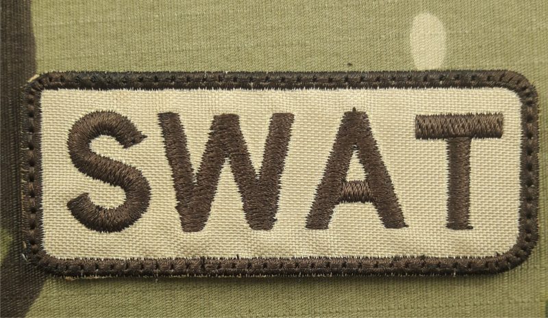 PATCH SWAT DESERT VELCRO 80X30mm