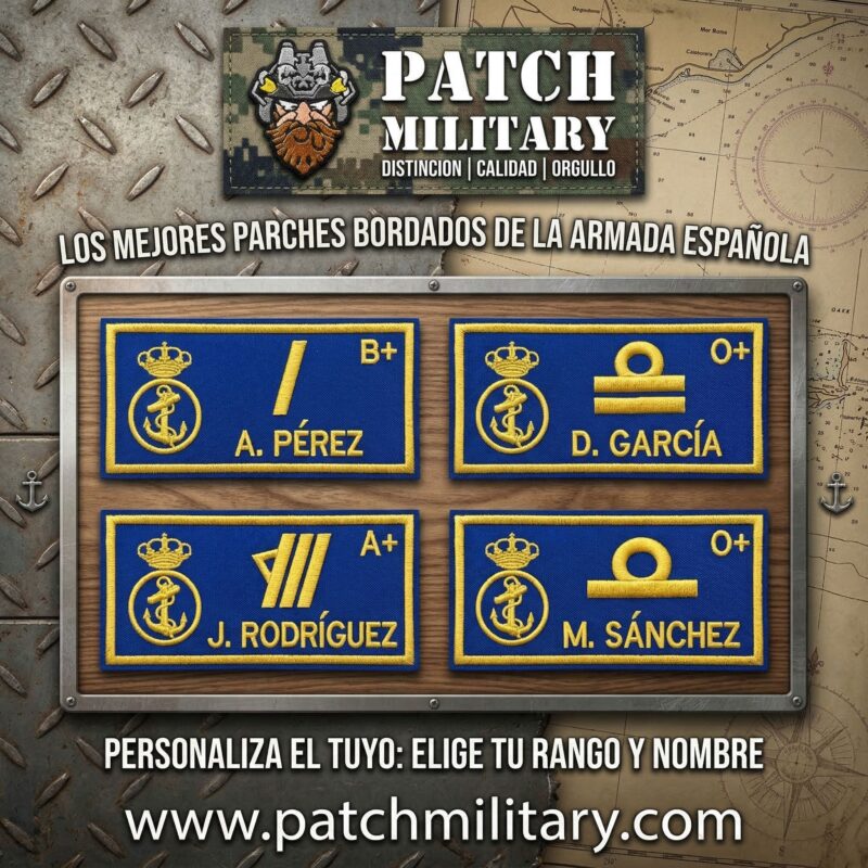 GALLETA IDENTIFICACION MILITAR ARMADA ESPAÑOLA MARINO
