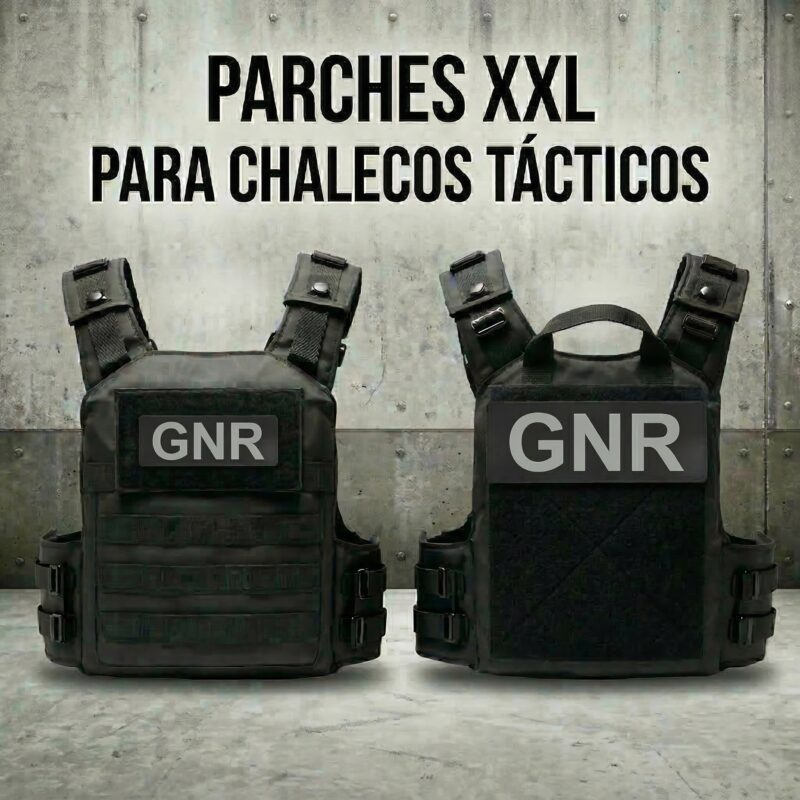 PARCHES CHALECO TACTICO GNR PORTUGAL VELCRO