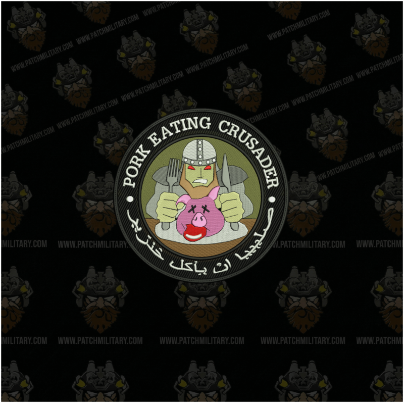 Parche Pork Eating Crusader