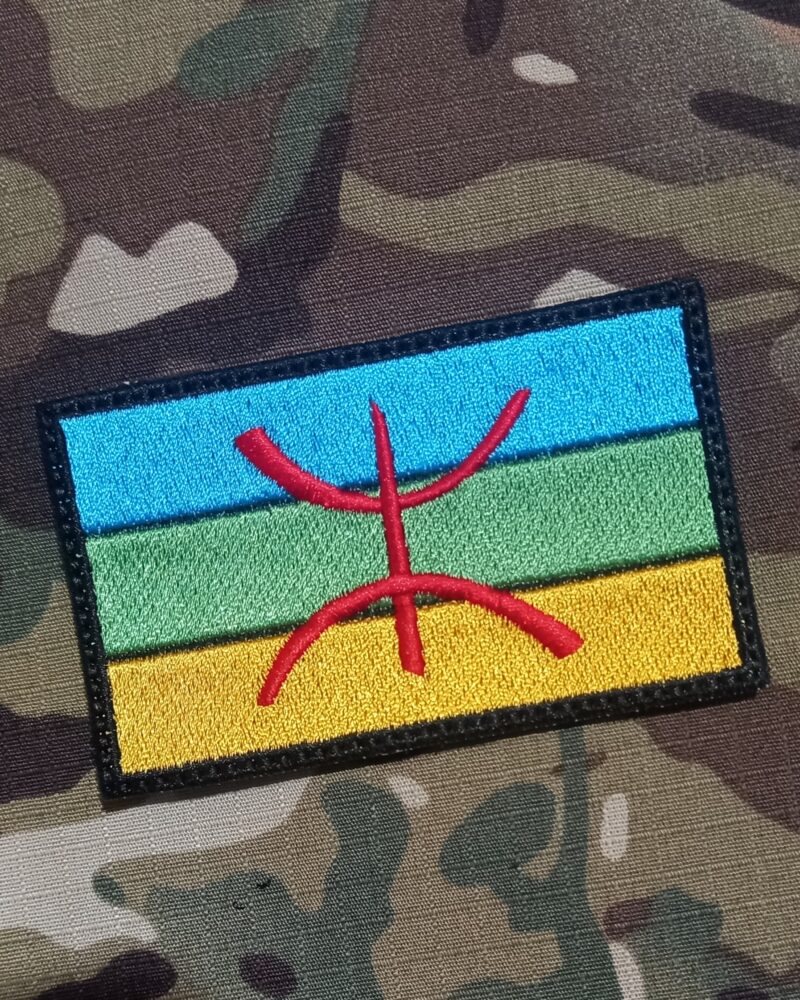 Patch bandera Pueblo AMAZIGH BEREBER 90x60mm velcro