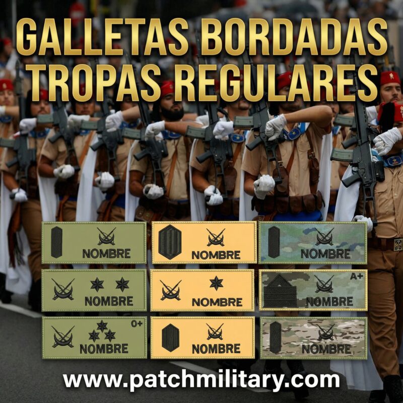 GALLETA INDENTIFICACION MILITAR TROPAS REGULARES