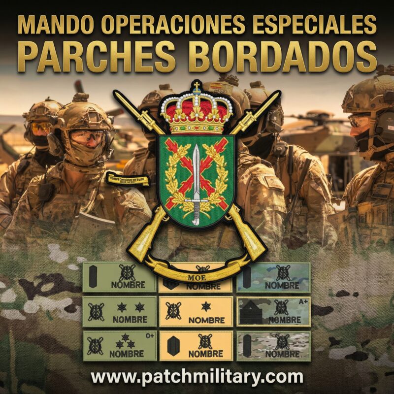 GALLETA INDETIFICACION MILITAR MANDO OPERCIONES ESPECIALES MOE