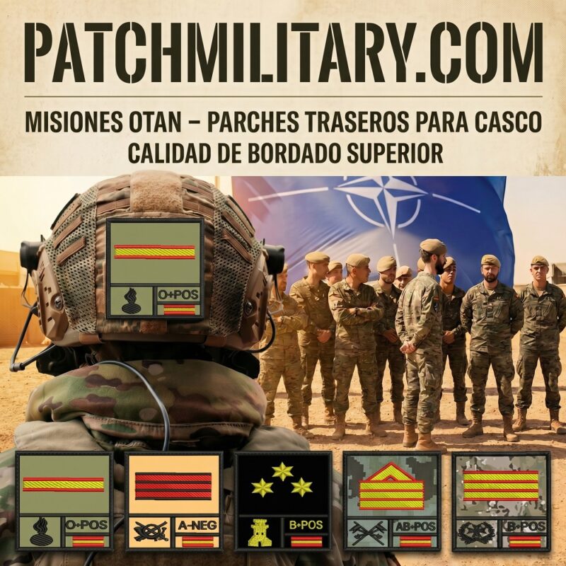 PARCHES INDENTIFICACION COMBATE  MODELO 2