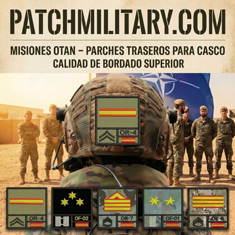 PARCHES INDENTIFICACION COMBATE  MODELO 3